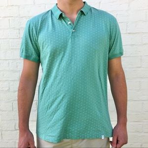 Turquoise Green Men’s Polo